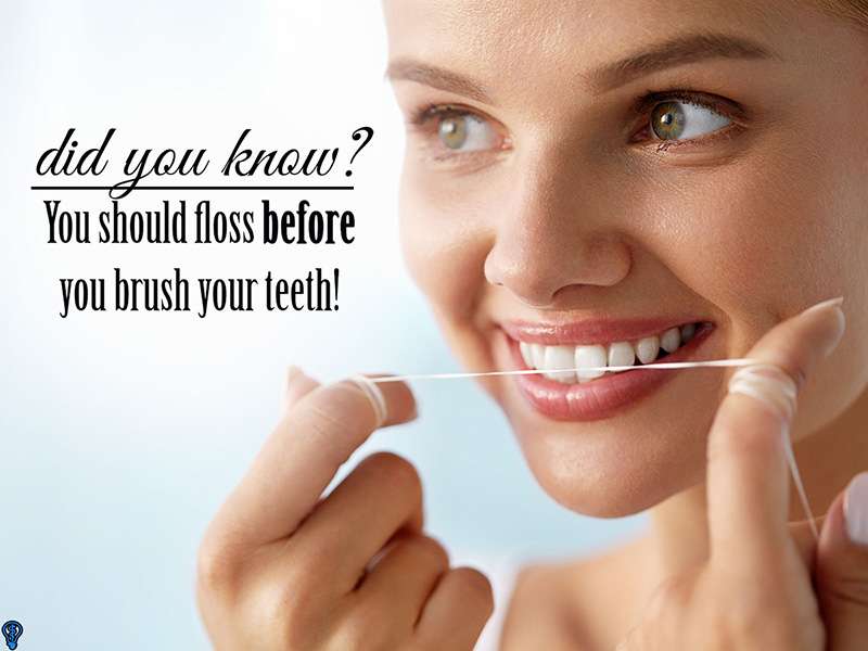 Brushing And Flossing Make A Great Team